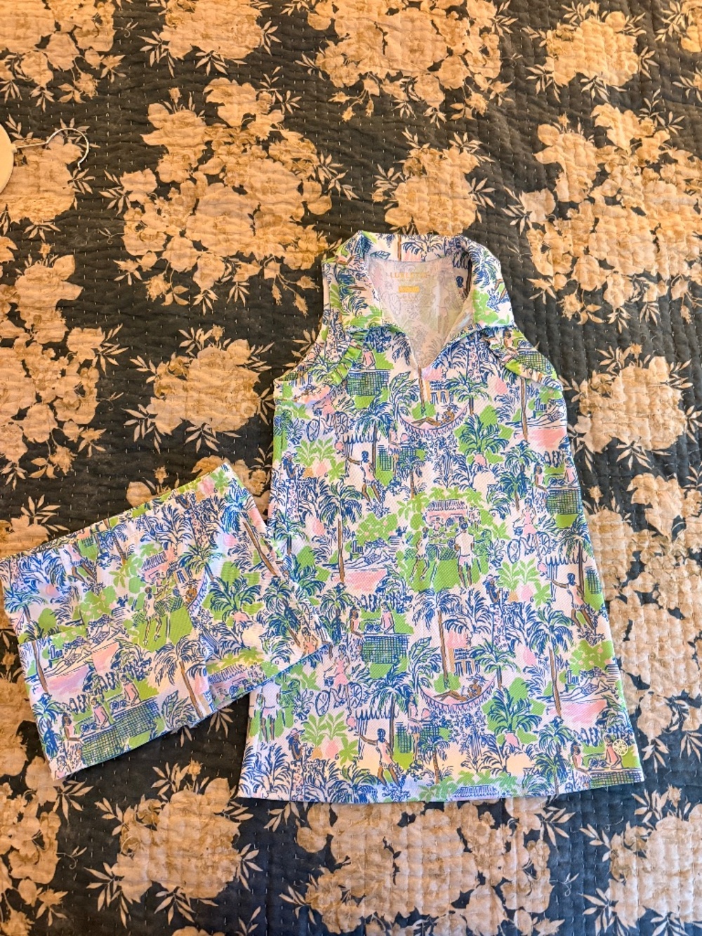 Lily Pulitzer girls luxletic dress size 6-7